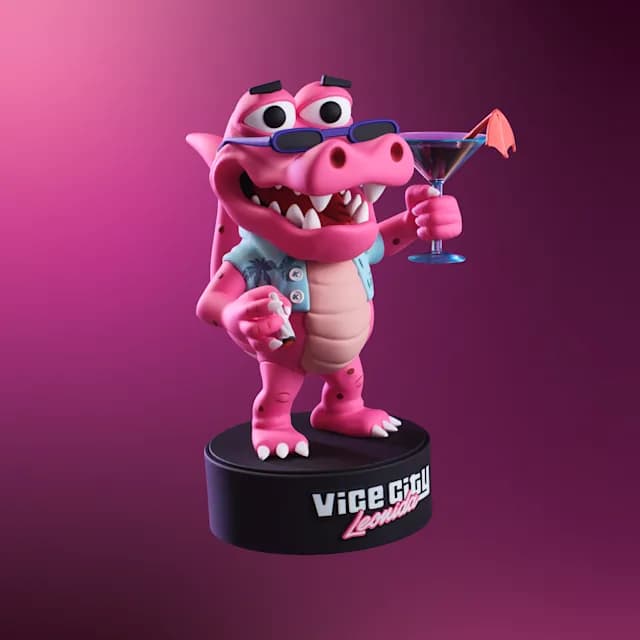 Macca the Gator figure from Rockstar's Collector's Box